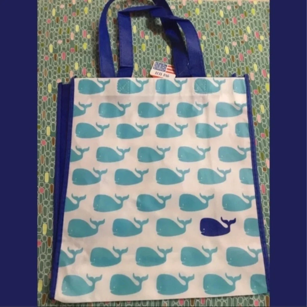 Stationery Planner Accessories Reusable Tote Nautical Patriotic USA Americana
